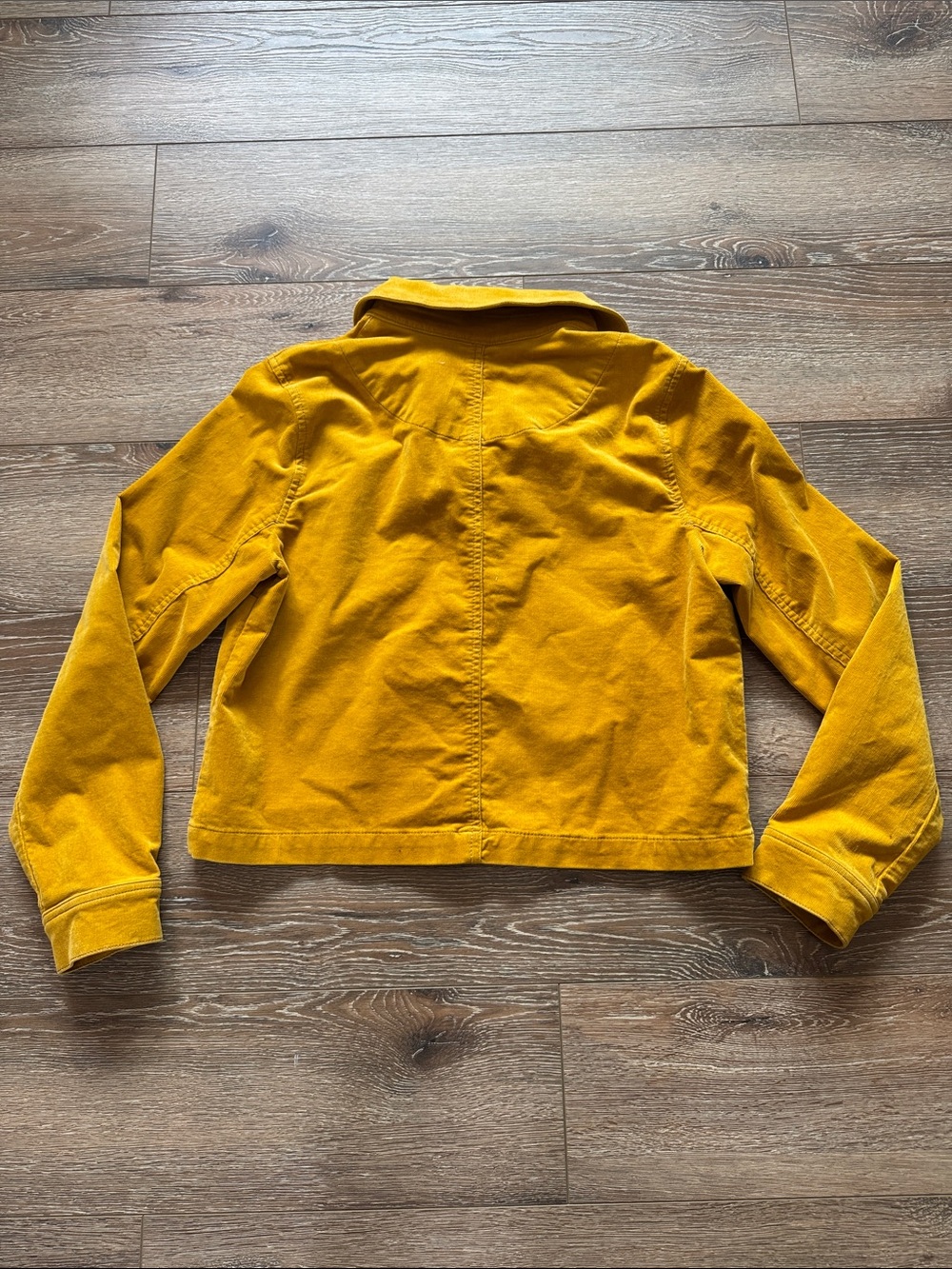 CAbi Small Golden Yellow Top with Label Detail Size: Small - Picture 12 of 12